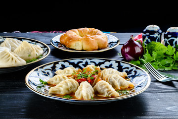 Chuchvara small dumpling typical of Central Asian cuisine