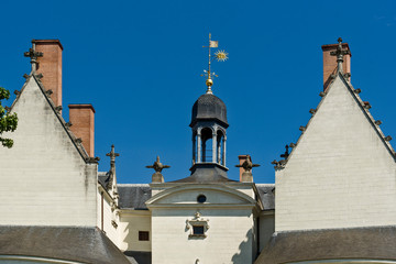 Fototapeta premium Castle of the Dukes of Brittany (Chateau des Ducs de Bretagne) in Nantes, France