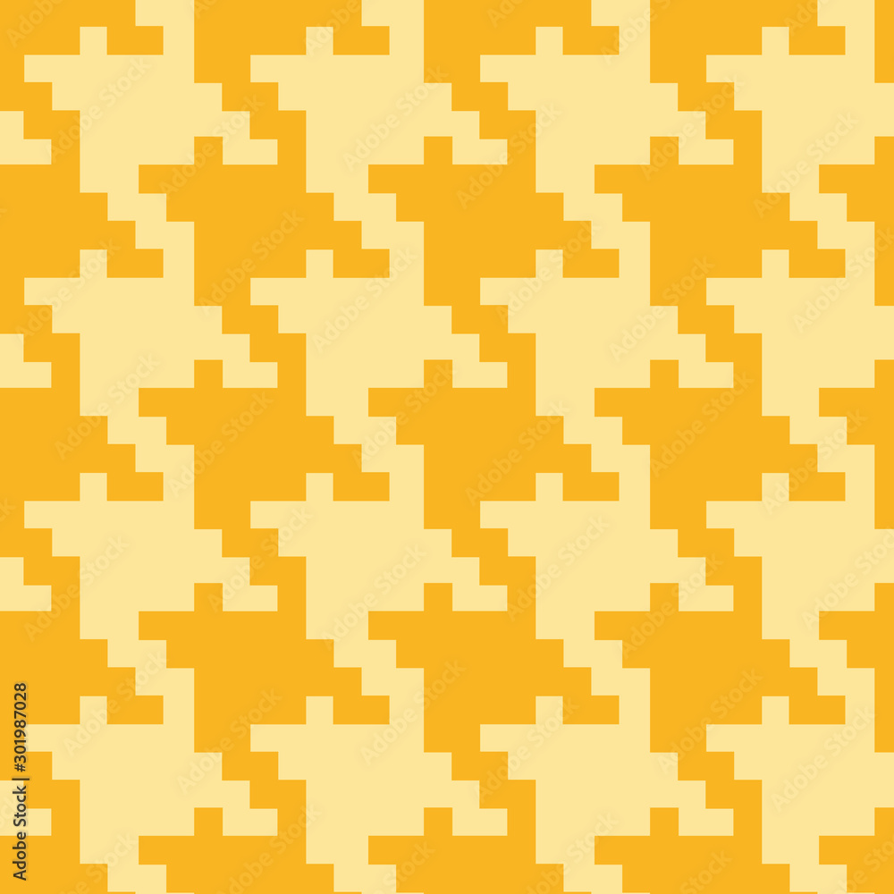 Poster seamless pied de poule squares background pattern print design