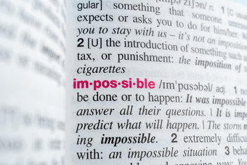 Fototapeta premium Dictionary meaning of English words