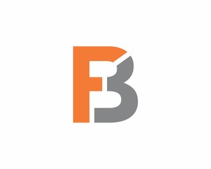 FB or BF Letter Logo Icon 001