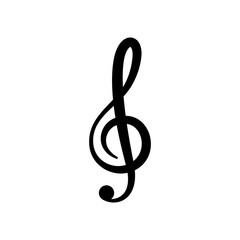 Obraz premium music note icon vector design template