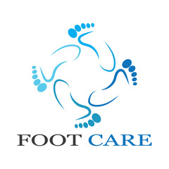 foot Logo Template vector icon