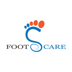 foot Logo Template vector icon