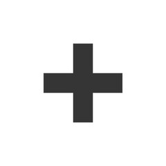 Plus Icon Vector Illustration