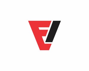 EV OR VE LEtter Logo Icon 003