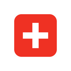 Plus Icon Vector Illustration