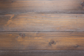 Naklejka premium wooden background as texture surface, top view