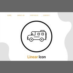  Bus Icon For Your Design,websites and projects.