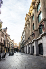 street in barcelona spain