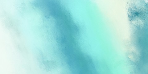 abstract soft painting artwork with light blue, sky blue and honeydew color and space for text. can be used as texture, background element or wallpaper