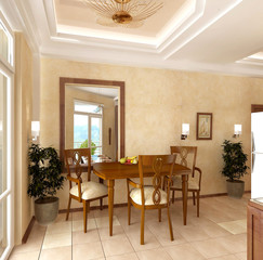 Dining room / Kitchen table