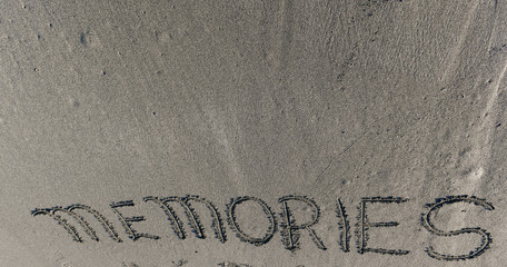 memories in sand
