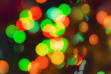 Fototapeta premium Blurred background- bokeh abstract