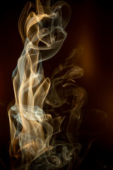 Smoke flowers colorful for background