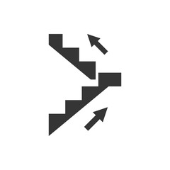 Stairs Icon Vector Illustration