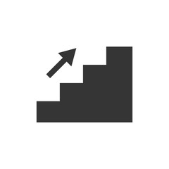 Stairs Icon Vector Illustration
