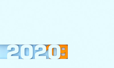  background 2020 and 2019 to celebrate the new year