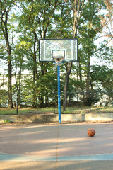 バスケットゴール　栃木県宇都宮市　平出工業団地公園