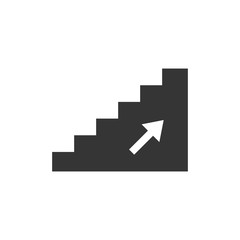 Stairs Icon Vector Illustration