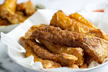 Five-spice meat rolls