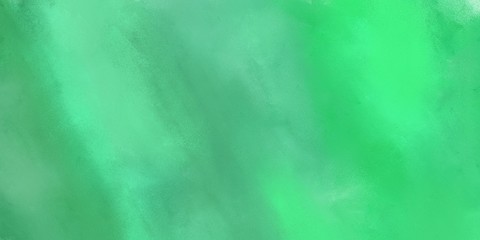 abstract art painting with medium sea green, medium aqua marine and powder blue color and space for text. can be used for advertising, marketing, presentation