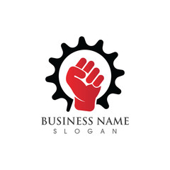 Gear Logo Template vector icon illustration