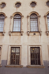 antique building in the old europe street