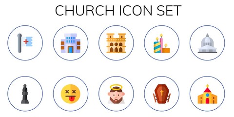 church icon set
