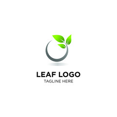 creative leaf logo design templates