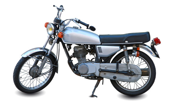 Moto 125cc vintage Stock Photo | Adobe Stock