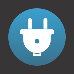 Fototapeta premium Power Plug Icon For Your Design,websites and projects.