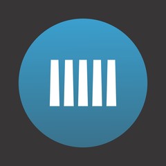 Obraz premium Zebra Crossing Icon For Your Design,websites and projects.