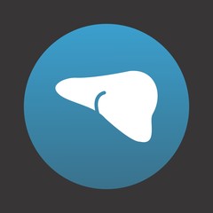 Liver Icon For Your Design,websites and projects.