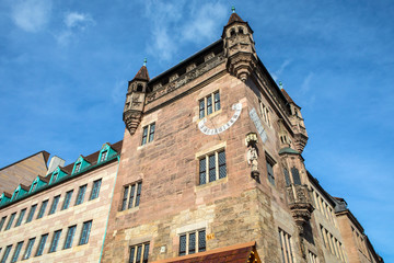 Fototapeta na wymiar Nassauer Haus in Nuremberg