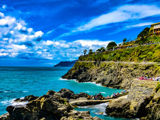 Exploring the costal village of Monarola,  which is a small village in the Liguria region of Italy known as Cinque Terra