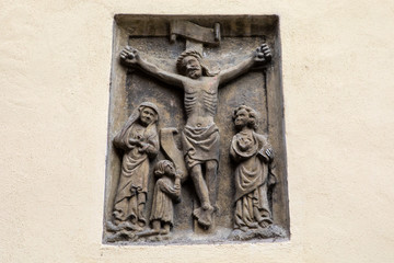 Crucifixion Sculpture at Dominikanerkirche