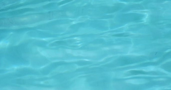 Swimming pool water wave in blue color