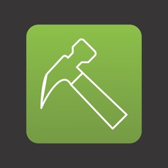 Hammer Icon For Your Design,websites and projects.