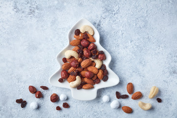 dried fruit and nuts