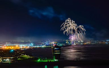 Fireworks Over The Bay