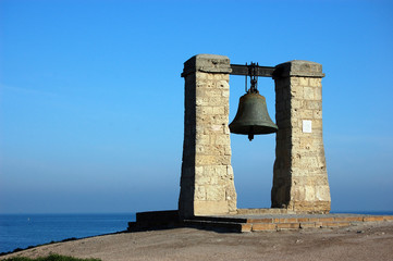 Ruins of ancient Greek colony Khersones.Sevastopol.Crimea