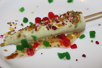 Closeup of Kulfi