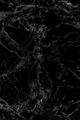 Black marble texture with natural pattern high resolution for wallpaper. background or design art work