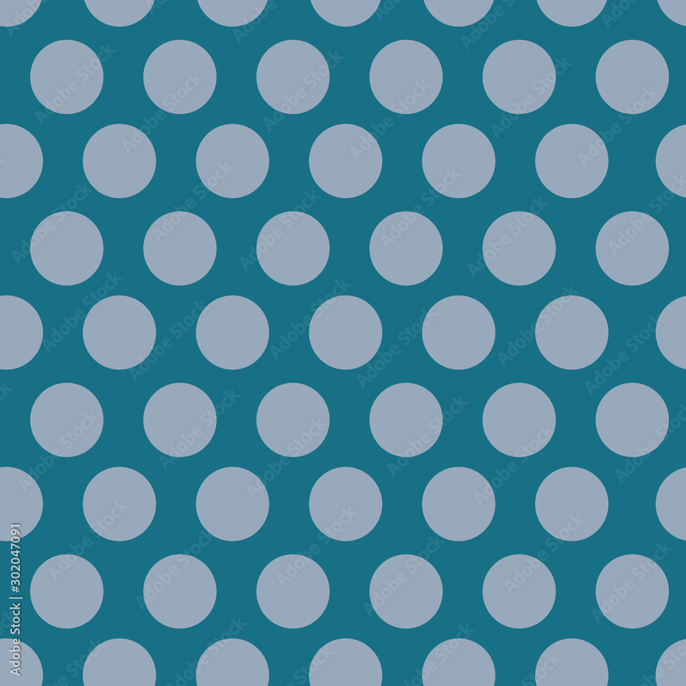 Poster seamless white dots background repeat pattern print