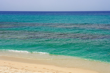 Beach Abstract Scena in Calabria