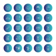 Set Of Universal Icons For Mobile Application and websites