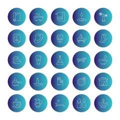 Set Of Universal Icons For Mobile Application and websites