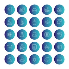 Simple Set of Universal Related Color Icons