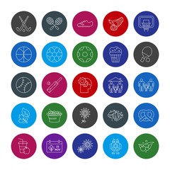 25 User interface Icon set for web and mobile applications